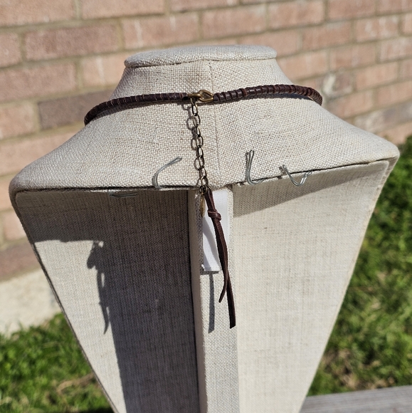 NWOB Astali Indian head coin bib necklace - Picture 9 of 16